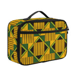 Kente Ethnic Pattern Print Portable Lunch Bag