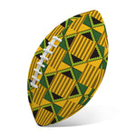 Kente Ethnic Pattern Print Rugby Ball