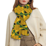 Kente Ethnic Pattern Print Scarf