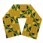 Kente Ethnic Pattern Print Scarf