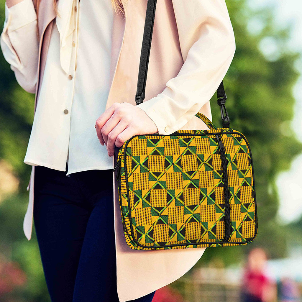 Kente Ethnic Pattern Print Shoulder Strap Bible Bag