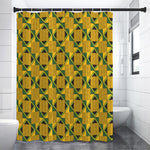 Kente Ethnic Pattern Print Shower Curtain