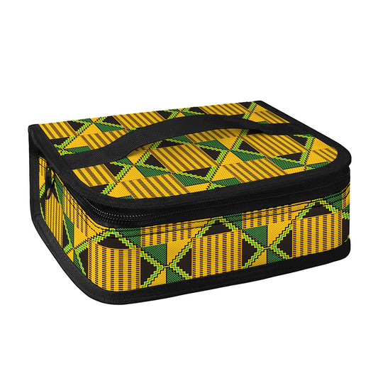 Kente Ethnic Pattern Print Small Lunch Bag