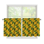 Kente Ethnic Pattern Print Tier Curtains