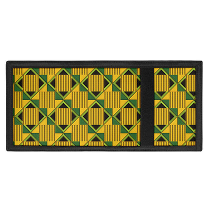 Kente Ethnic Pattern Print Trifold Wallet