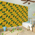 Kente Ethnic Pattern Print Wall Sticker