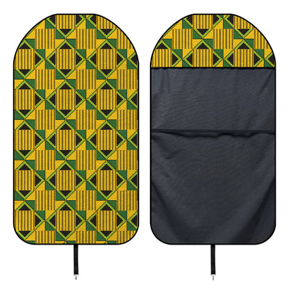 Kente Ethnic Pattern Print Waterproof Car Seat Cover