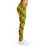 Kente Ethnic Pattern Print Women's Leggings