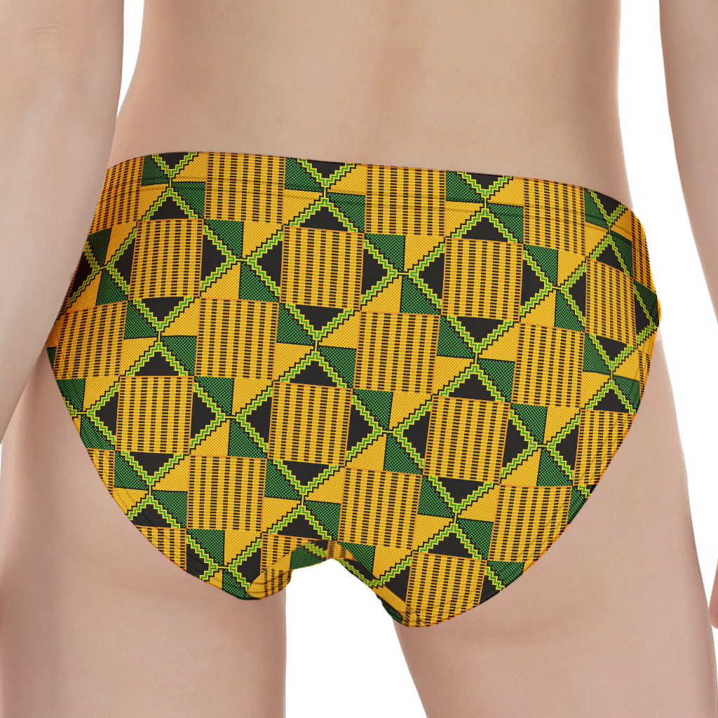 Kente Ethnic Pattern Print Women's Panties