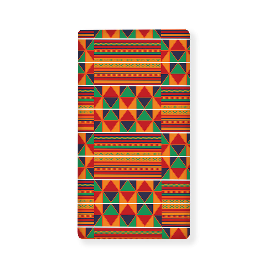 Kente Pattern Print Baby Crib Sheet