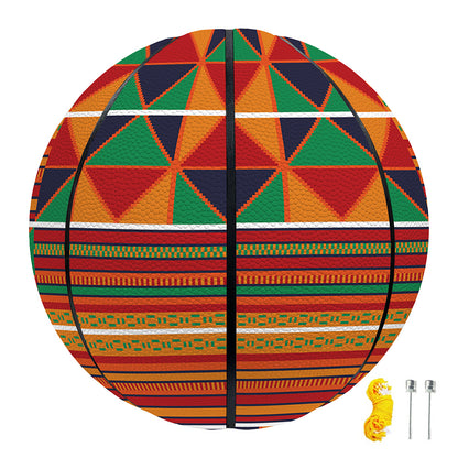 Kente Pattern Print Basketball