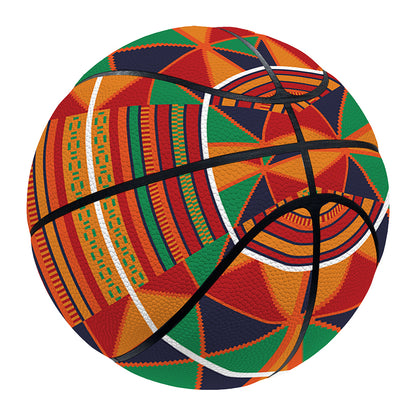 Kente Pattern Print Basketball