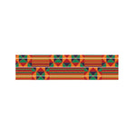 Kente Pattern Print Bed Runner