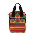 Kente Pattern Print Bible Tote Bag