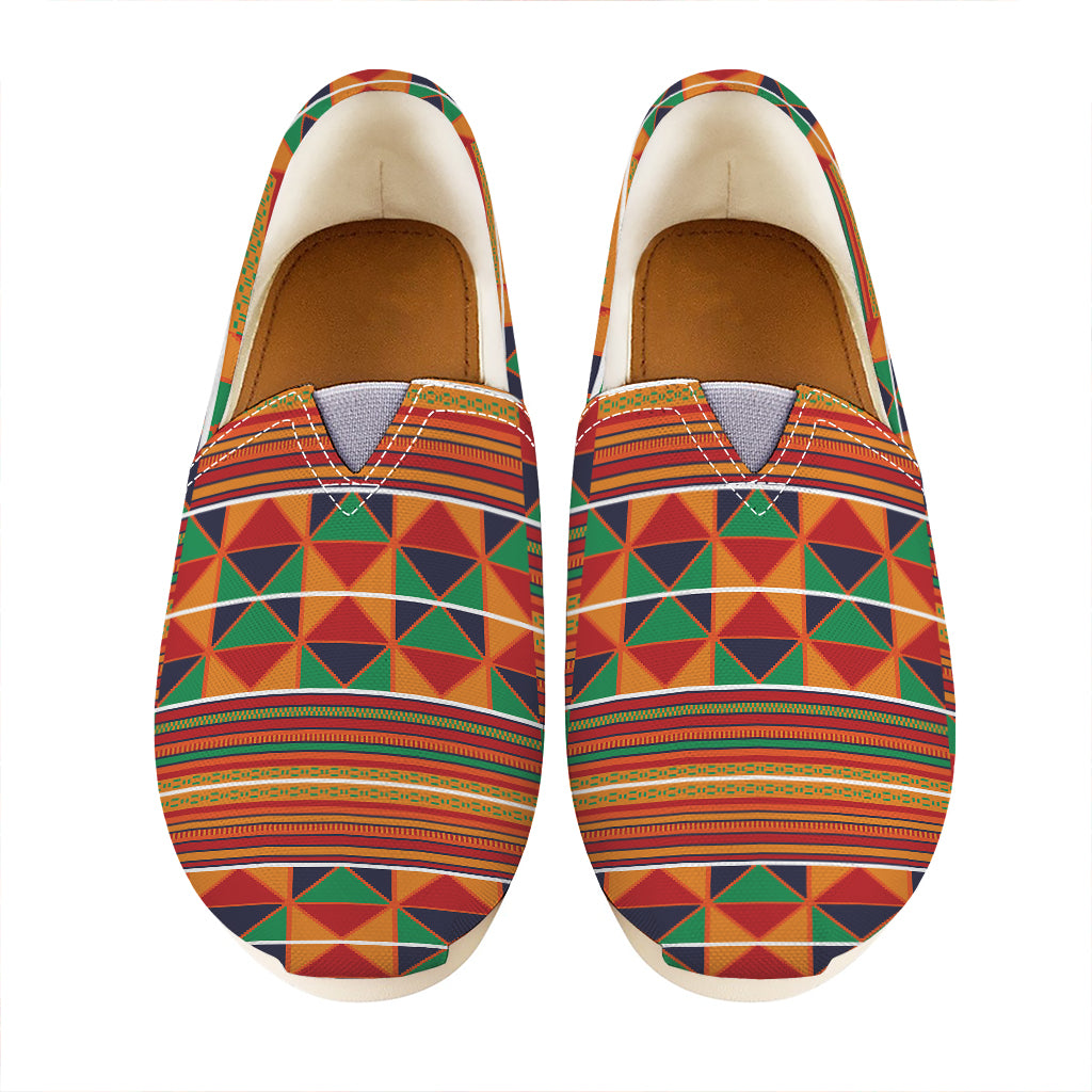 Kente Pattern Print Casual Shoes