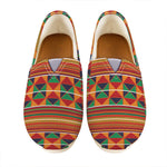 Kente Pattern Print Casual Shoes