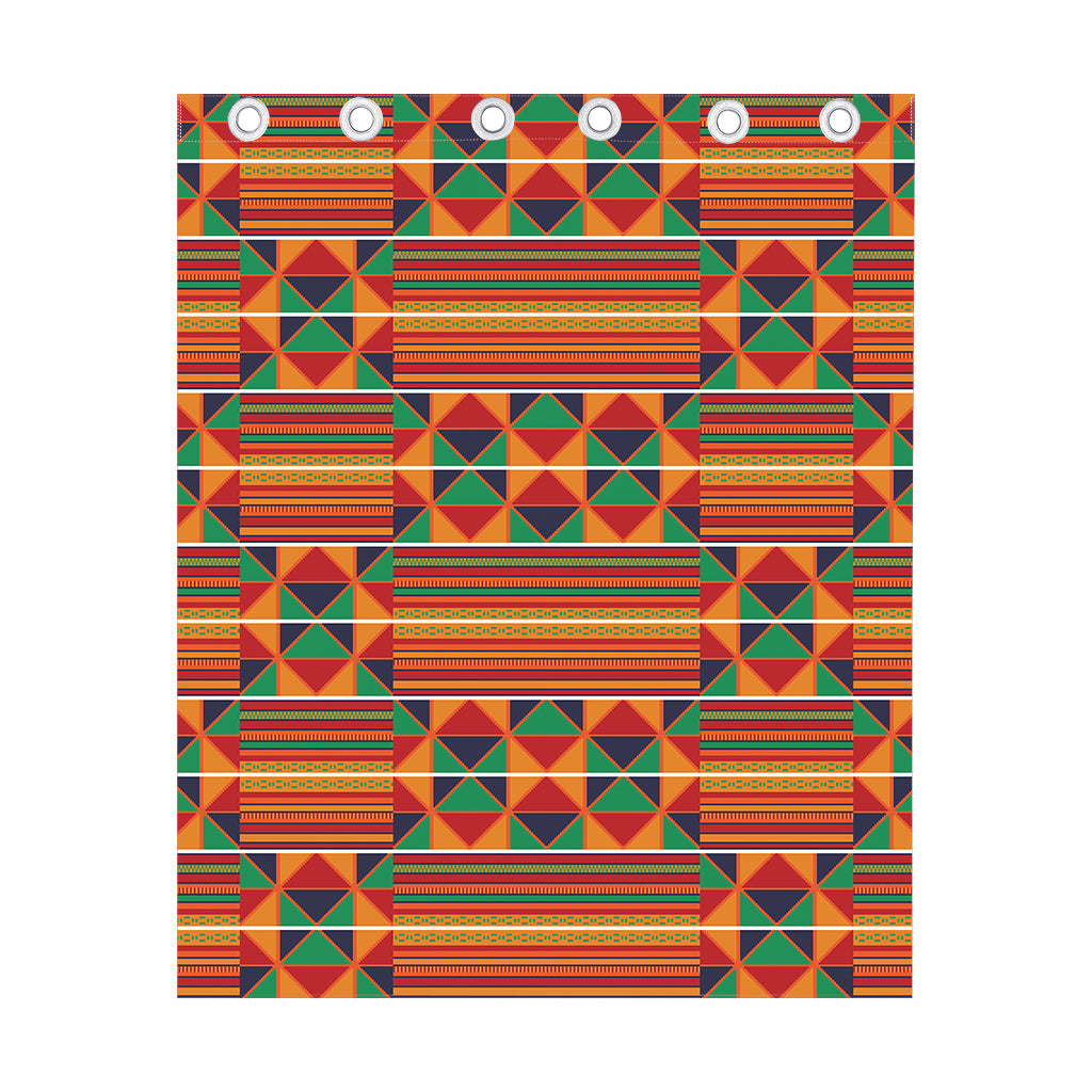 Kente Pattern Print Curtain