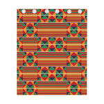 Kente Pattern Print Curtain