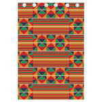 Kente Pattern Print Curtain
