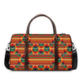 Kente Pattern Print Duffel Bag