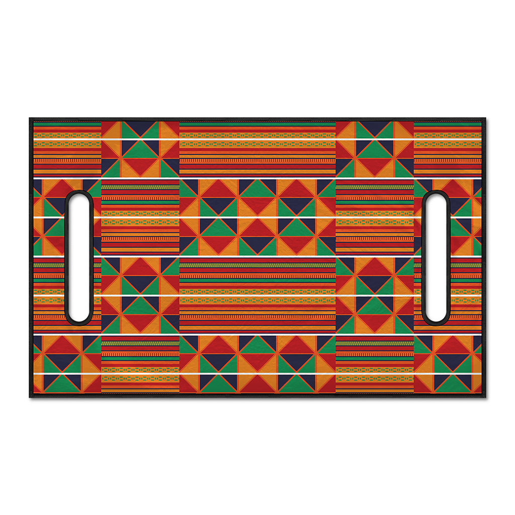 Kente Pattern Print Golf Cart Seat Cover