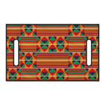 Kente Pattern Print Golf Cart Seat Cover