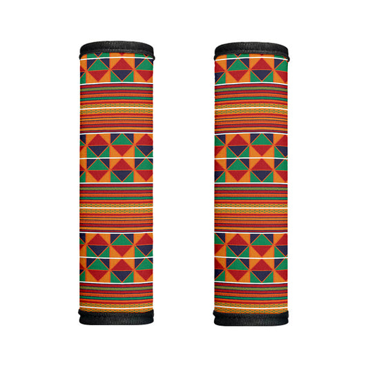 Kente Pattern Print Handle Covers