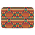 Kente Pattern Print Indoor Door Mat