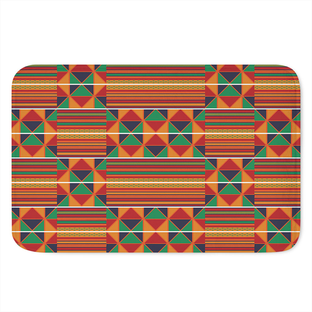 Kente Pattern Print Indoor Door Mat