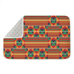 Kente Pattern Print Indoor Door Mat