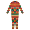 Kente Pattern Print Jumpsuit