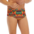 Kente Pattern Print Men's Briefs