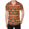 Kente Pattern Print Men's Shirt
