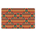 Kente Pattern Print Polyester Doormat