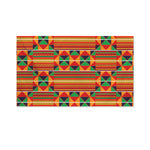 Kente Pattern Print Polyester Flag