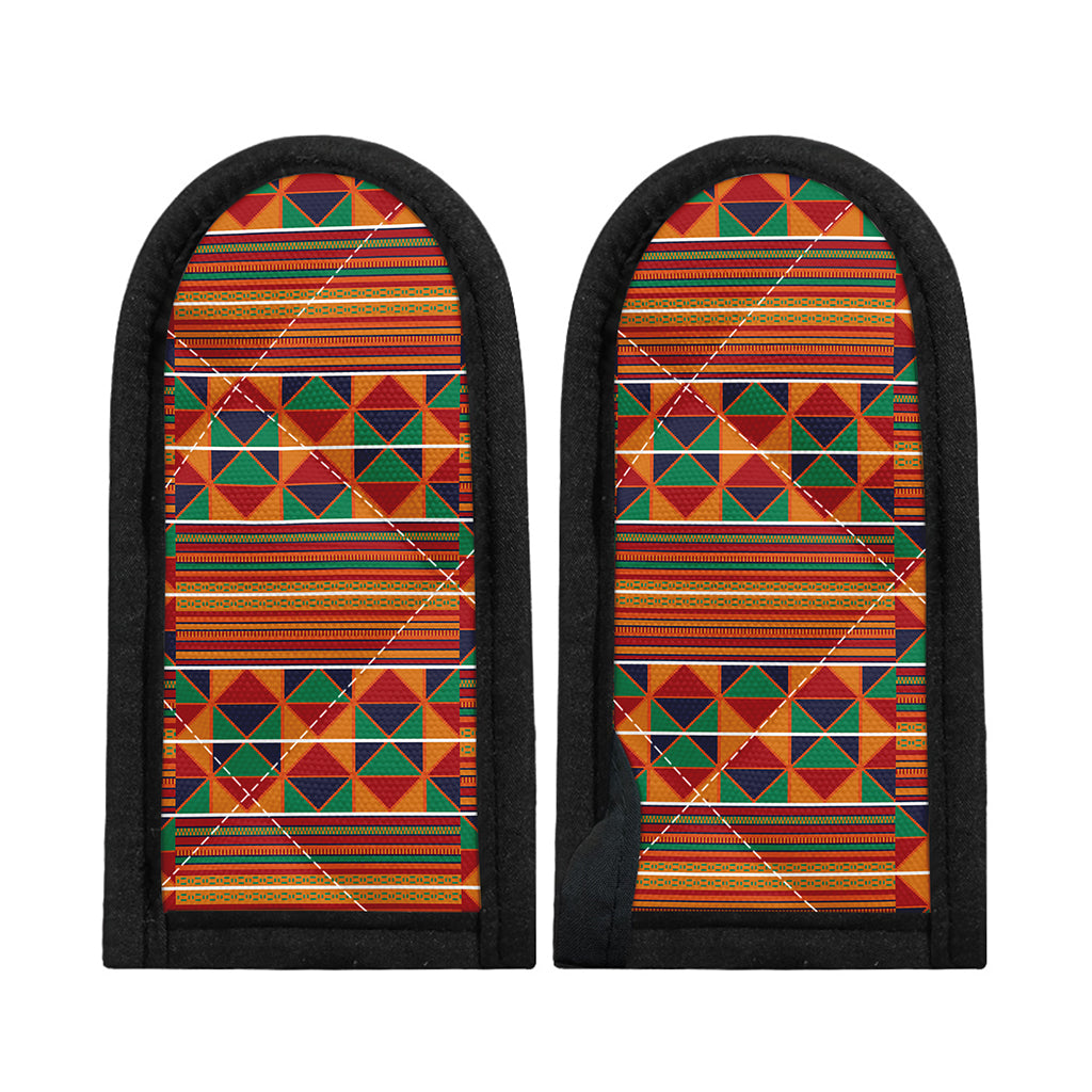 Kente Pattern Print Skillet Handle Cover