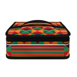 Kente Pattern Print Small Lunch Bag