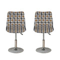 King Of Clubs Playing Card Pattern Print Bar Stool Covers