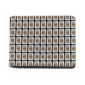 King Of Clubs Playing Card Pattern Print Bifold Wallet