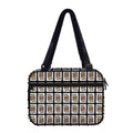 King Of Clubs Playing Card Pattern Print Double Strap Bible Bag