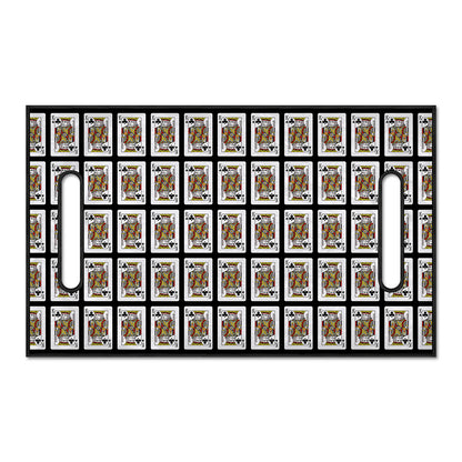 King Of Clubs Playing Card Pattern Print Golf Cart Seat Cover