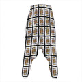King Of Clubs Playing Card Pattern Print Hammer Pants