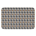 King Of Clubs Playing Card Pattern Print Indoor Door Mat