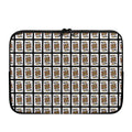 King Of Clubs Playing Card Pattern Print Laptop Sleeve