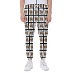 King Of Clubs Playing Card Pattern Print Scuba Joggers