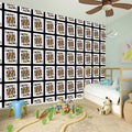 King Of Clubs Playing Card Pattern Print Wall Sticker