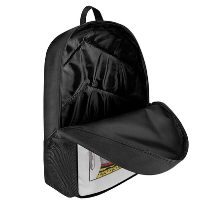 King Of Clubs Playing Card Print 17 Inch Backpack