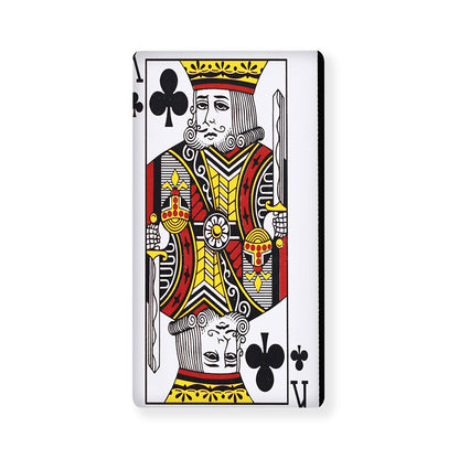 King Of Clubs Playing Card Print Baby Crib Sheet