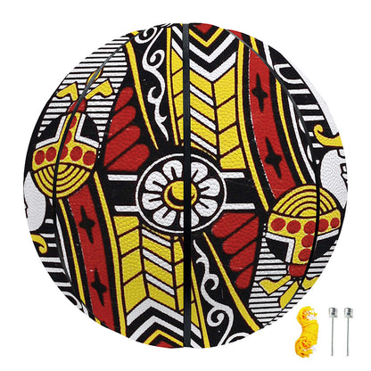 King Of Clubs Playing Card Print Basketball