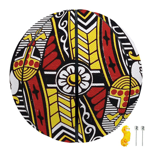 King Of Clubs Playing Card Print Basketball